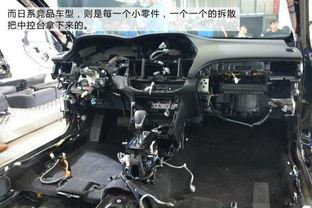 国产奇瑞星瑞拆解视频,国产轿车内部构造深度解析